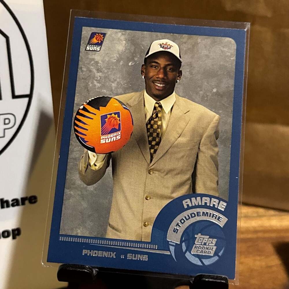 1-2002-03 TOPPS BASE ROOKIE AMARE STOUDMIRE SUNS CARDS#193